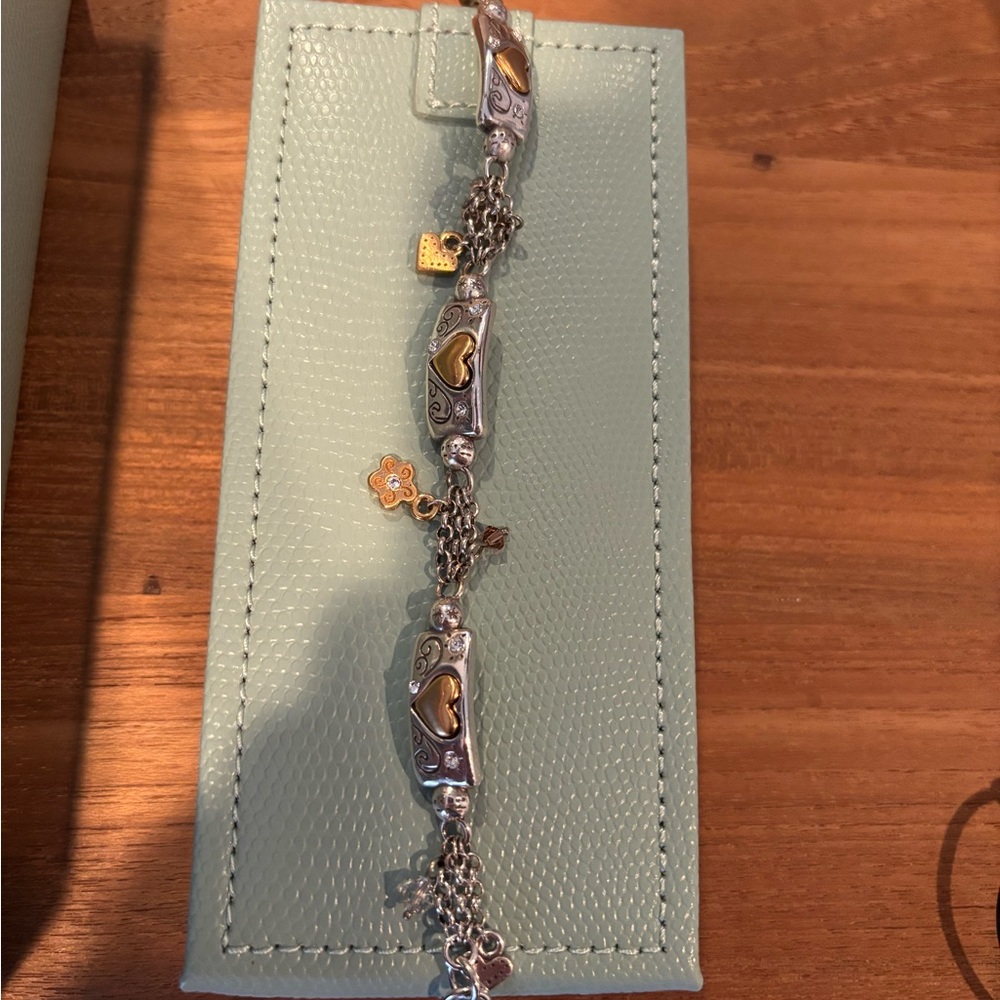 Brighton Remember your heart gold & silver bracelet